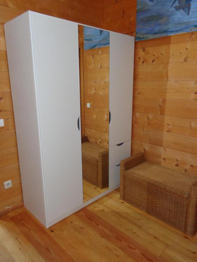 Barrierefreies Zimmer Im Blockhaus Mit Sauna Am See Soyen Exteriér fotografie